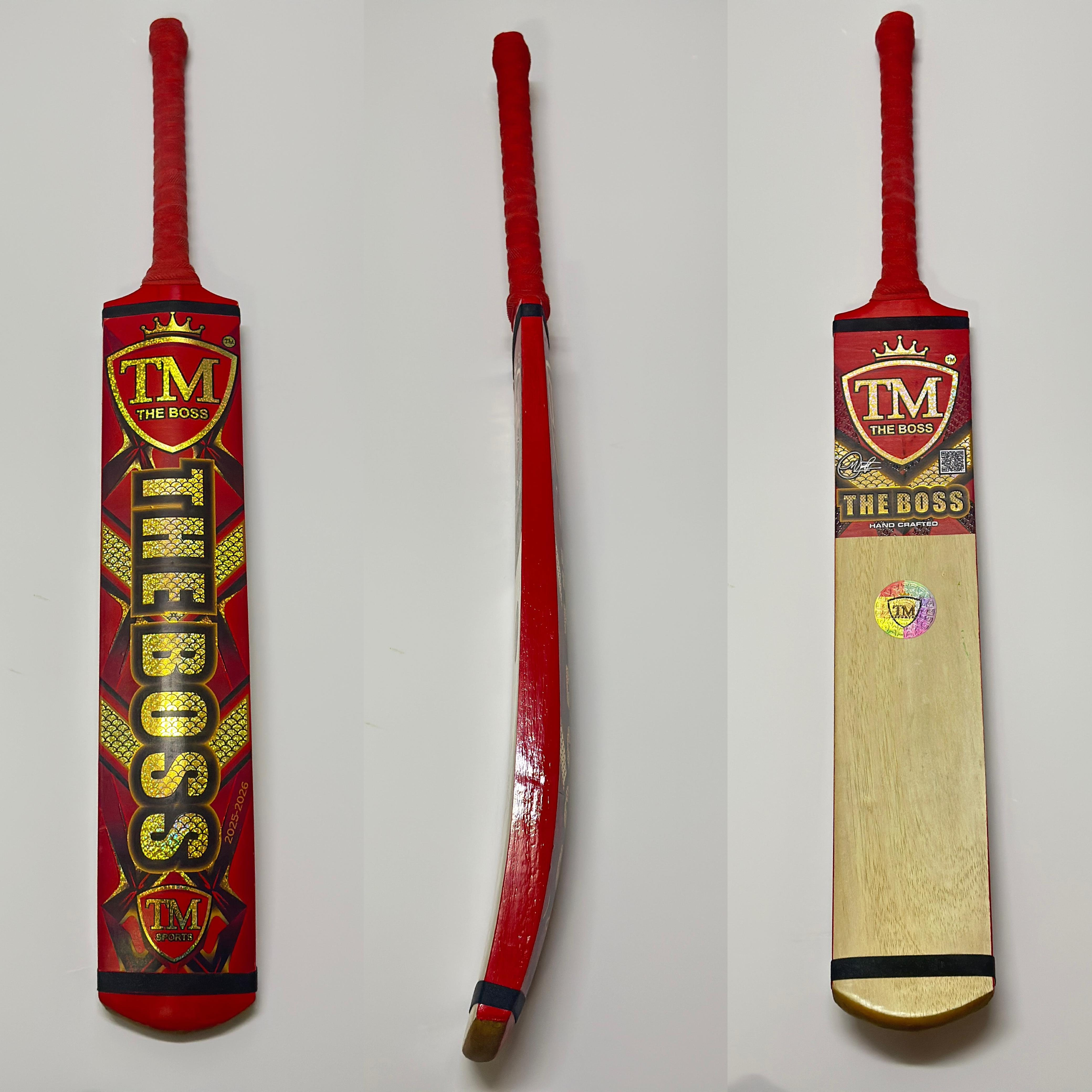 TM The Boss Edition Sri Lankan Tape Ball Bat