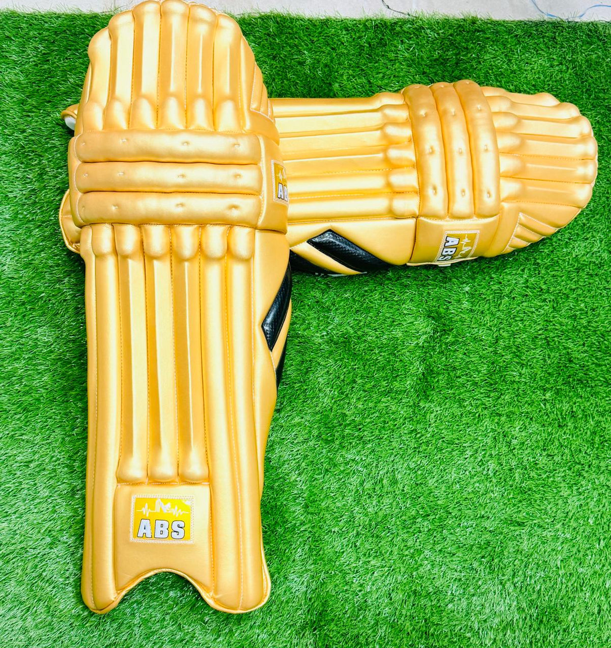 B-PRO Cricket Batting Pads Golden