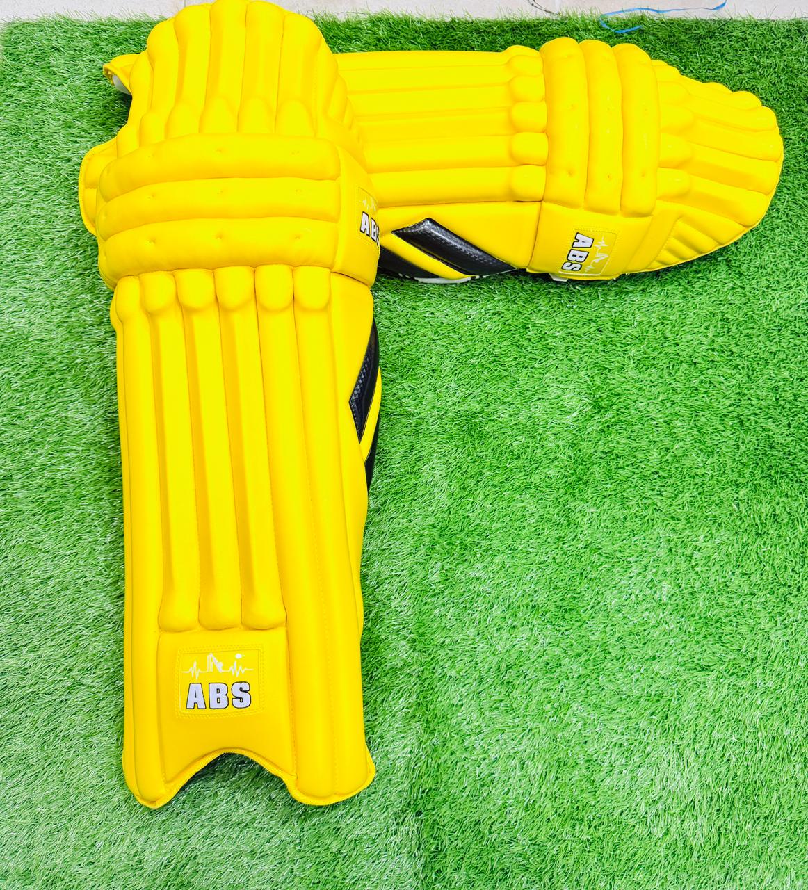 B-PRO Cricket Batting Pads Yellow