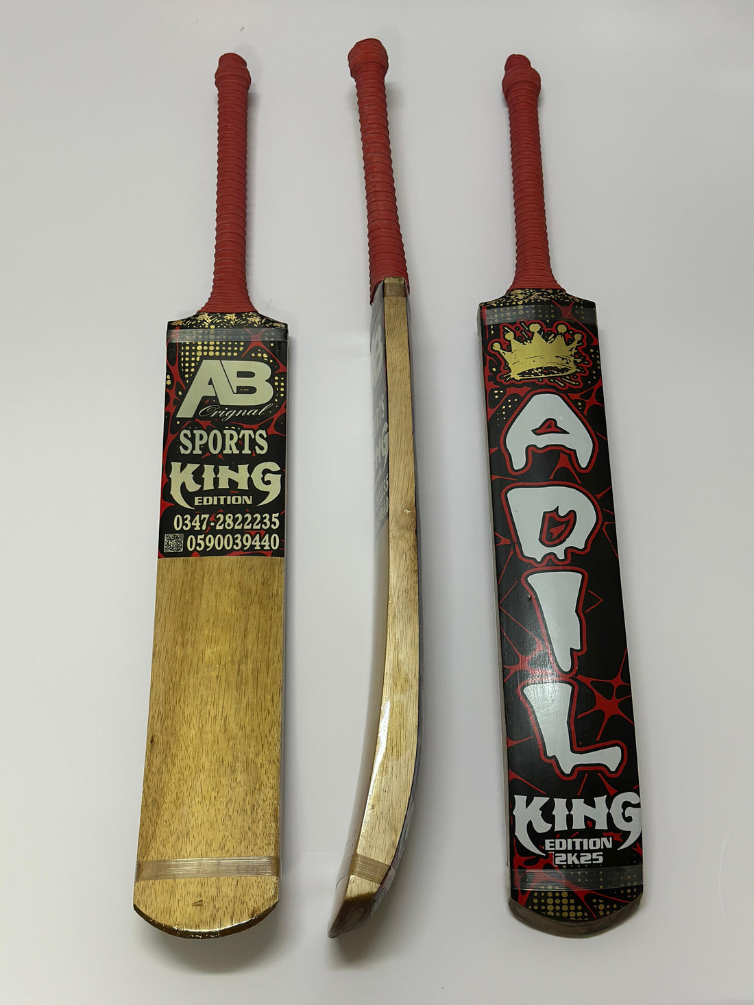 ABS King Edition Tape Ball Cricket Bat