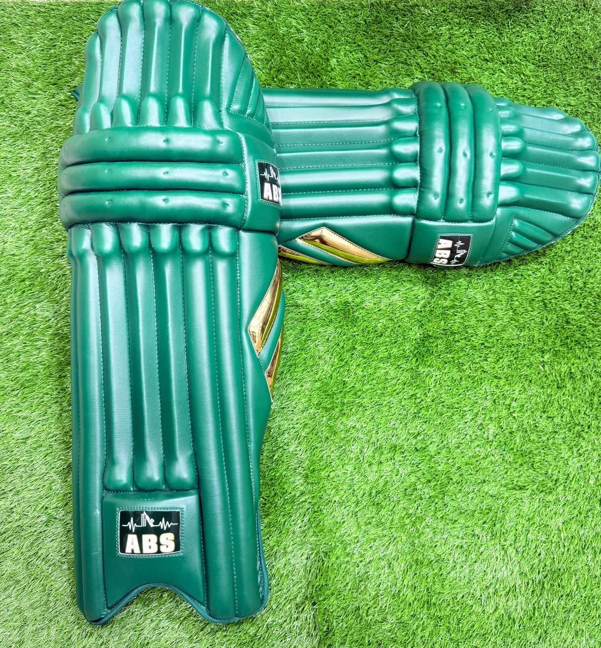 B-PRO Cricket Batting Pads Green