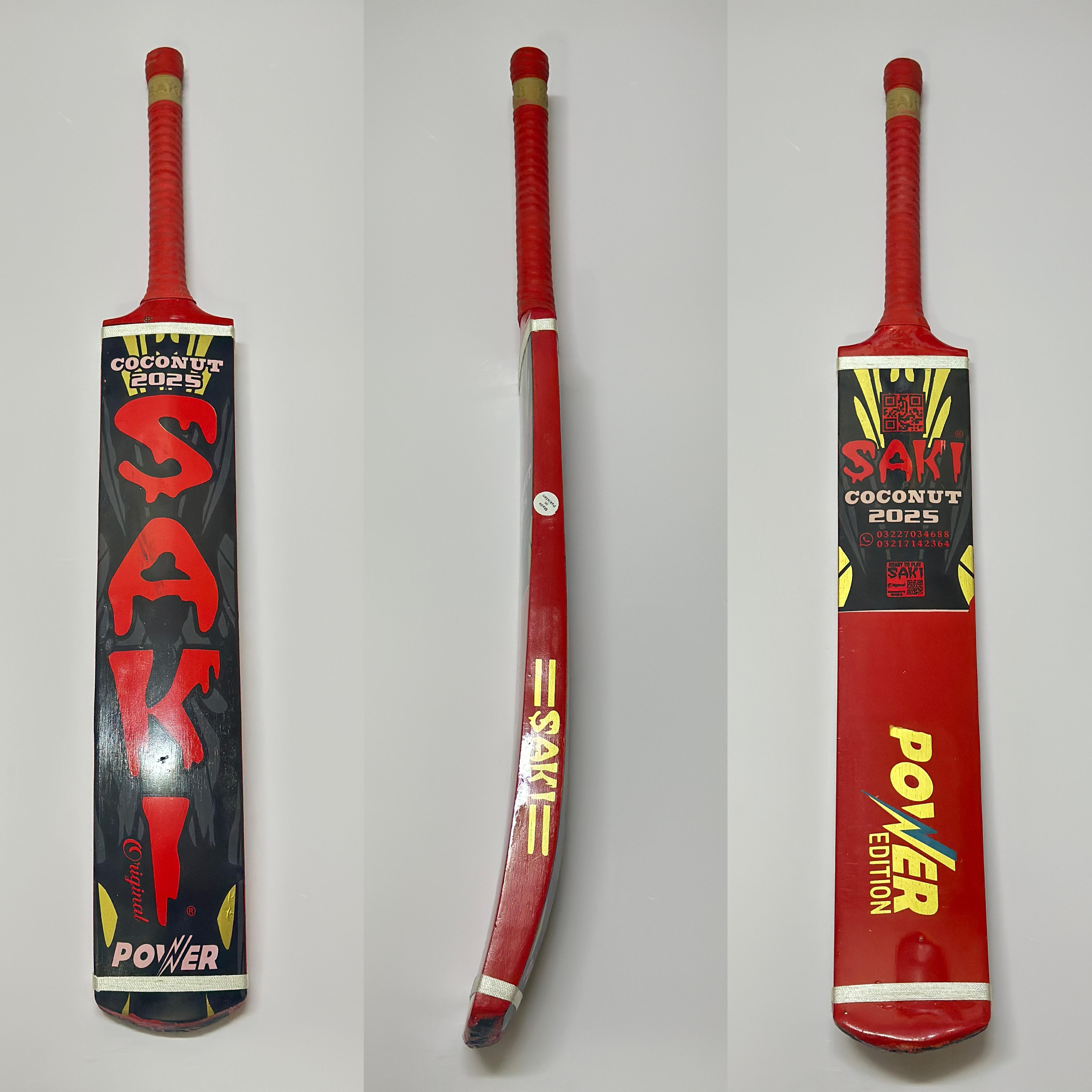 Saki Coconut Power Edition Tape Ball Bat
