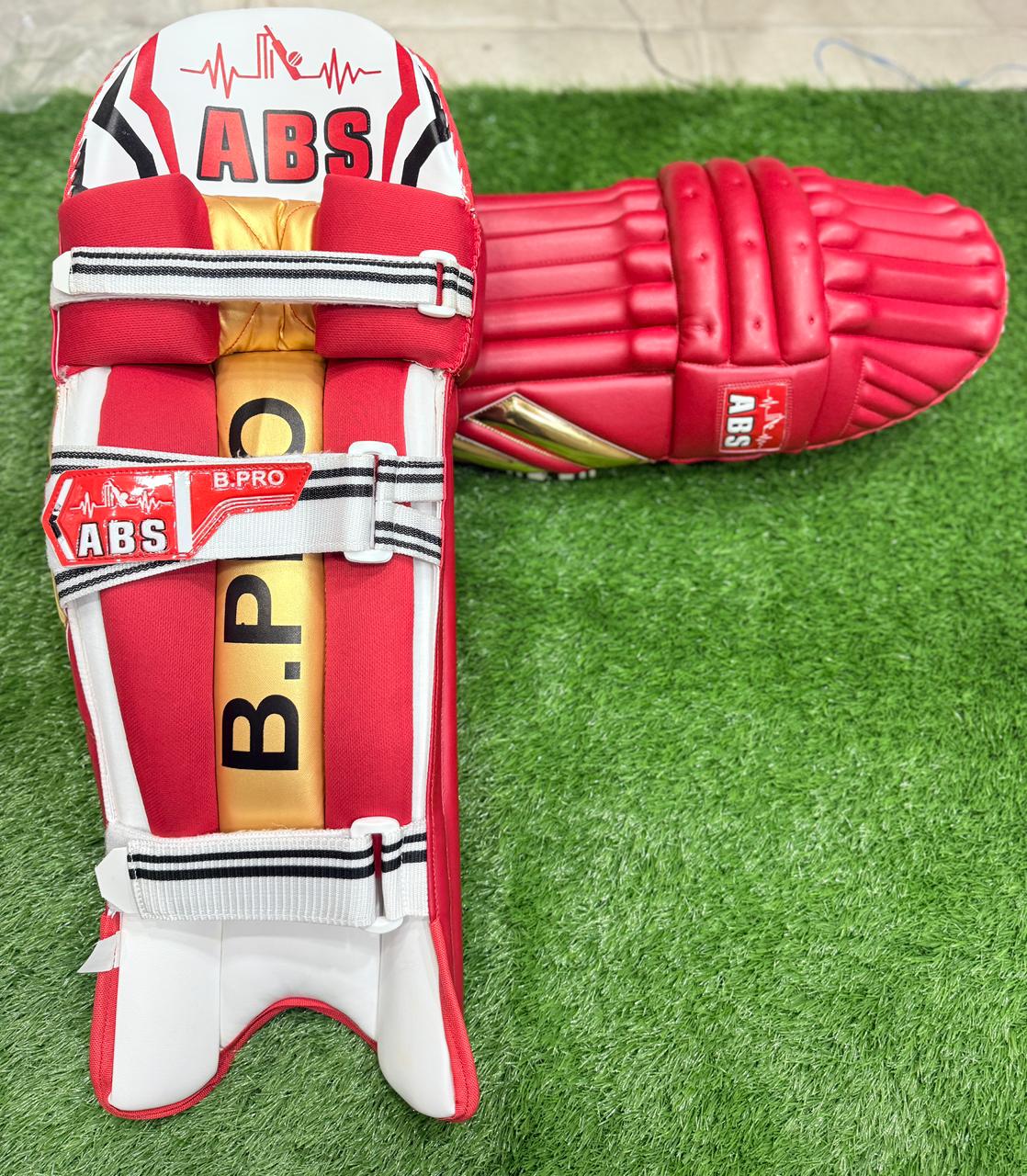 B-PRO T/20 Cricket Batting Pads Red