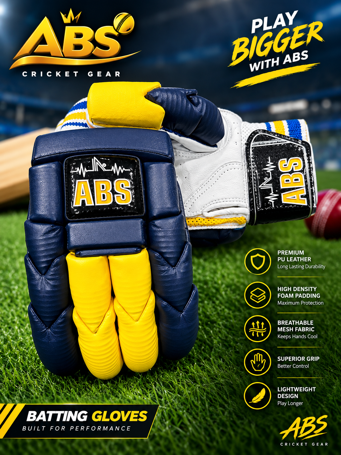 B PRO Batting Gloves
