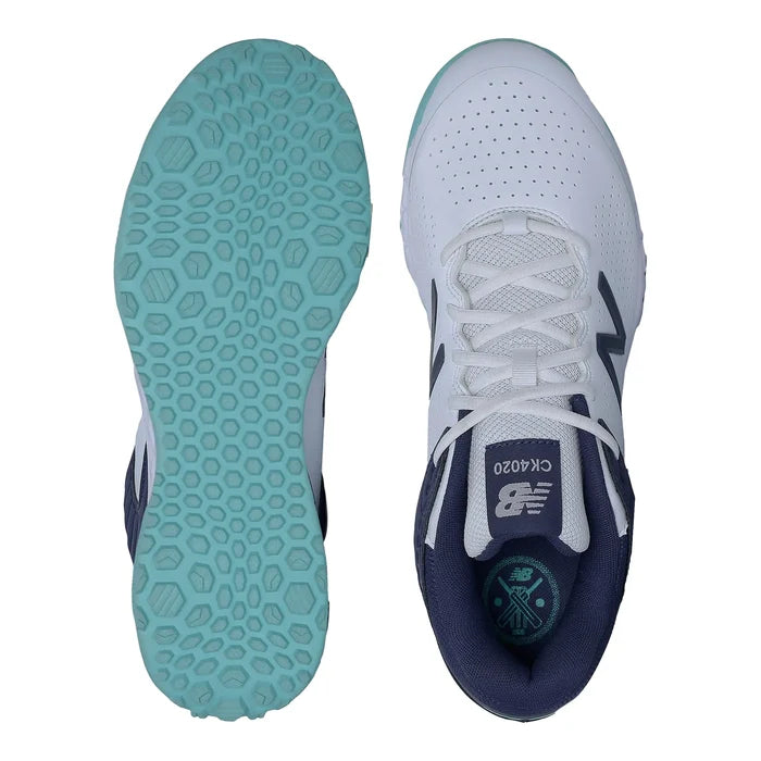 New Balance CK4020-j4 Cricket Shoes White-jade