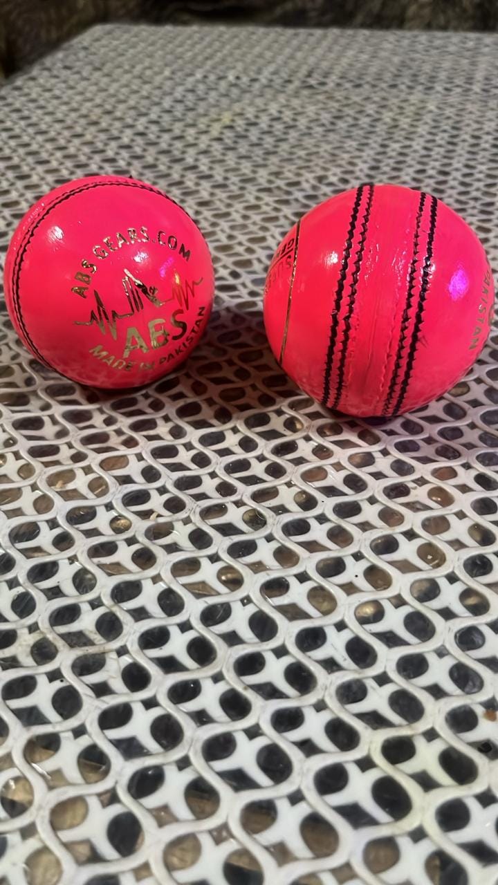 ABS Pink Cricket Ball