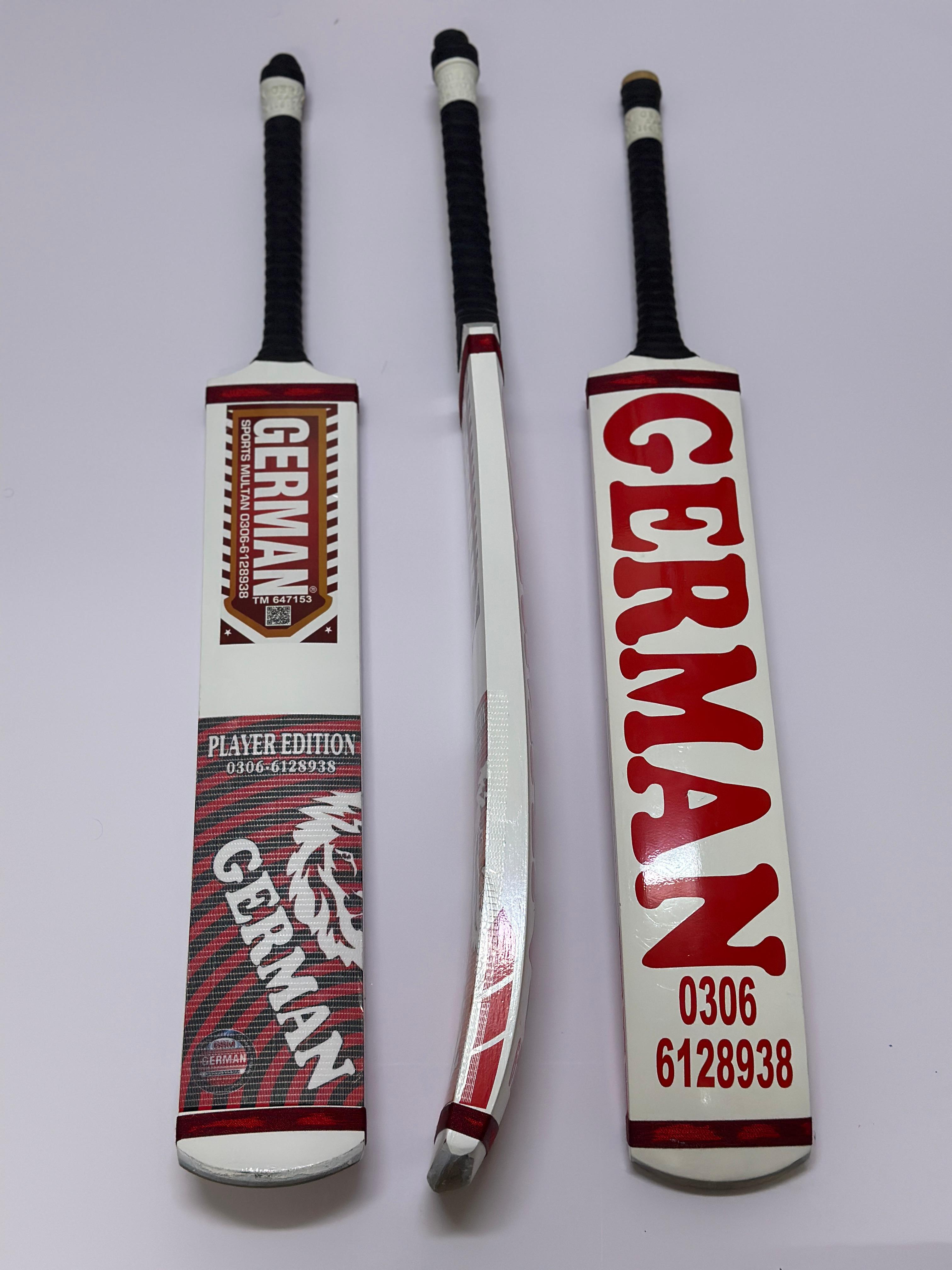 German Siri Lankan Special/Player Edition Tape ball bat